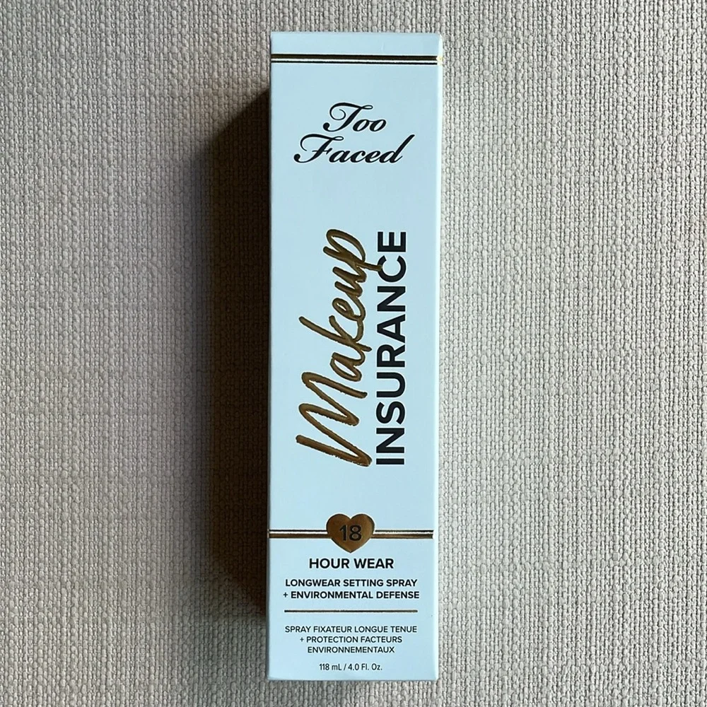 Too Faced Makeup Insurance Longwear Setting Spray + Blue Light Defense